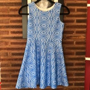 Excellent condition skater dress. Blue lace.